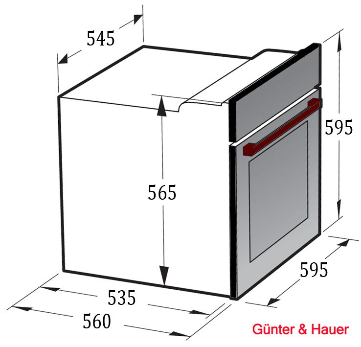EOS 961: електрична духова шафа Gunter & Hauer